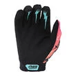 Troy Lee Designs Air Skull Demon Gloves Orange Зеленый