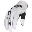 Scott 450 Fury мотоперчатки Black White Белый