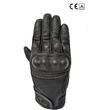 Oj Atmospheres STONE Black Summer Leather Motorcycle Gloves