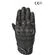 Oj Atmospheres STONE Black Summer Leather Motorcycle Gloves