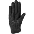 Oj Atmospheres STONE Black Summer Leather Motorcycle Gloves