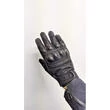 Oj Atmospheres STONE Black Summer Leather Motorcycle Gloves