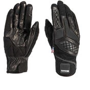 Blauer Summer Motorcycle мотоперчатки In black leather and Urban Sport fabric