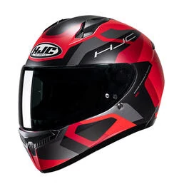 Hjc C10 Tins Мотошлем Black Red Красный