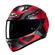 Hjc C10 Tins Мотошлем Black Red Красный