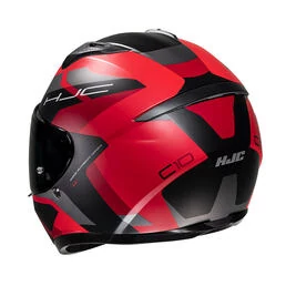 Hjc C10 Tins Helmet Black Red Красный