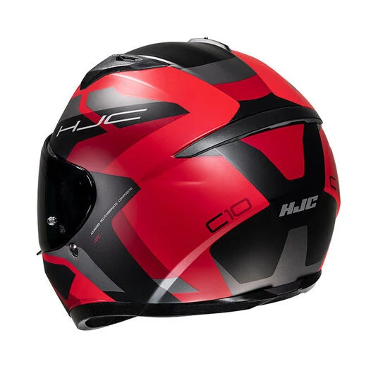 Hjc C10 Tins Helmet Black Red Красный