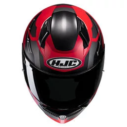 Hjc C10 Tins Helmet Black Red Красный