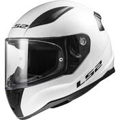 Ls2 FF353 RAPID 2 Solid White Full Face Motorcycle Мотошлем