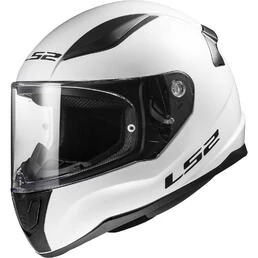 Ls2 FF353 RAPID 2 Solid White Full Face Motorcycle Мотошлем
