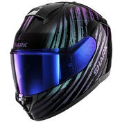 Shark RIDILL 2 ASYA Full Face Motorcycle Мотошлем Black Glitter Black