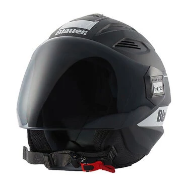 Blauer Brat Мотошлем Black Matt White Белый