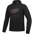 Ixon TOUCHDOWN Casual Motorcycle Sweatshirt Black Red (размер: l)