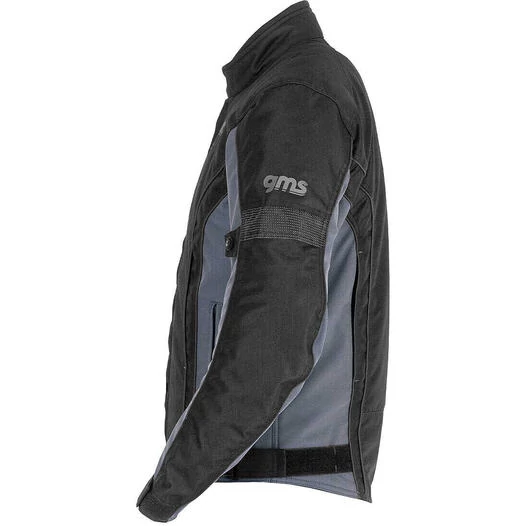 Gms LAGOS Motorcycle Jacket Black Anthracite