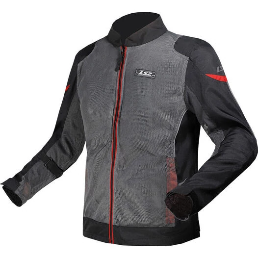 Ls2 Airy мотокуртка Grey Black Red Красный (размер: 3xl)