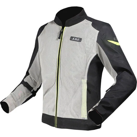 Ls2 Airy мотокуртка Black Grey Yellow Желтый (размер: 5xl)