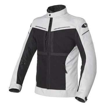 Clover Netstyle 2 мотокуртка Black Silver Серый