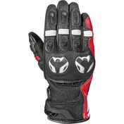 Ixon RS CALL AIR Summer Leather and Fabric Motorcycle мотоперчатки Black Red