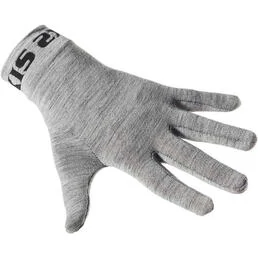 Underмотоперчатки in Merino SIXS GLX fabric Gray (размер: l/xl)
