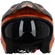 Acerbis ARIA METALLIC Orange Motorcycle Jet Helmet
