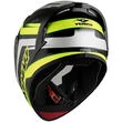 Integral Motorcycle Helmet Vemar VH Ghibli Base Black Yellow Fluo