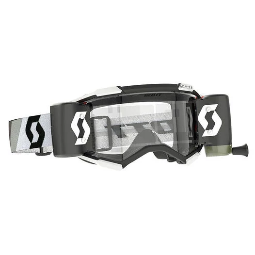 Scott Fury Wfs Goggle Premium Black White Черный