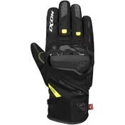 Ixon PRO KNARR Winter Motorcycle мотоперчатки Black Gray Bright Yellow