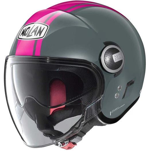 Nolan N21 визор 06 DOLCE VITA 120 Fuchsia Jet Motorcycle Мотошлем (размер: l)