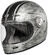 Full Face Motorcycle Мотошлем Vintage Origin VEGA CUSTOM Silver Matt