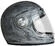 Full Face Motorcycle Helmet Vintage Origin VEGA CUSTOM Silver Matt