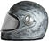 Full Face Motorcycle Helmet Vintage Origin VEGA CUSTOM Silver Matt