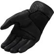 Rev'it TRACKER Black Leather Motorcycle Gloves