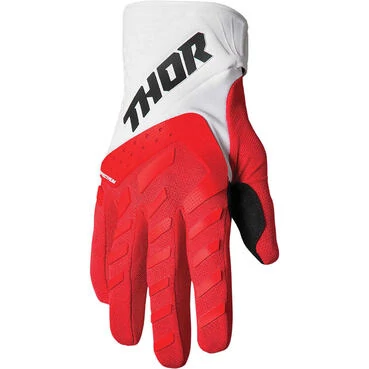 Moto Cross Enduro Thor Spectrum мотоперчатки Red White