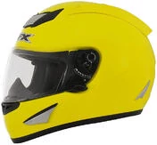 Мотошлем Moto Integral AFX Monocolore Yellow Hi Vision