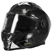 LS2 FF811 Vector II Splitter Full Face Helmet Черно-белый
