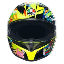 AGV K3 E2206 MPLK Full Face Helmet Rossi Winter Test 2019