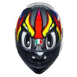 AGV K3 E2206 MPLK Full Face Helmet Birdy 2.0 Grey / Yellow / Red