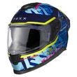 NEXX Y.100R Urbangram Full Face Helmet Indigo Blue MT