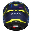 NEXX Y.100R Urbangram Full Face Helmet Indigo Blue MT