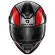 SHARK Skwal 2 Hallder Full Face Helmet Black / Red / Anthracite