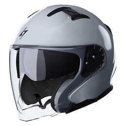 STORMER Rival Open Face Helmet Glossy Grey Nardo