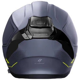 STORMER ZS 1001 Full Face Helmet Matt Taken Grey Neon Yellow