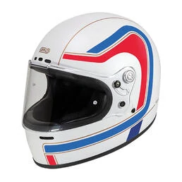 GARI G07X Fiberglass Full Face Helmet Sedona / Matt Black / Matt White