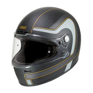 GARI G07X Fiberglass Full Face Helmet Sedona / Matt Black
