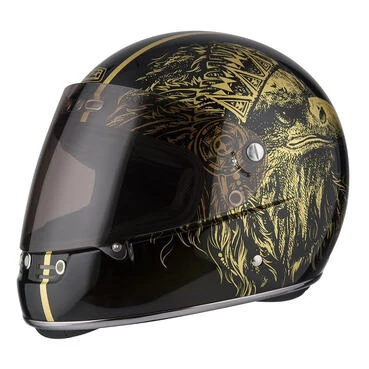 NZI Street Track 4 Full Face Helmet Glossy Boss Gold