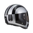 NZI Street Track 4 Full Face Helmet Matt Comando Silver