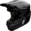 AXXIS MX803 Wolf Solid мотошлем кроссовый эндуро черный матовый (размер: m)