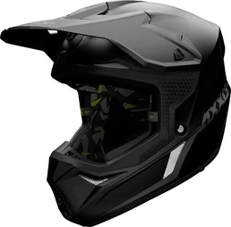 AXXIS MX803 Wolf Solid мотошлем кроссовый эндуро черный матовый