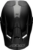 AXXIS MX803 Wolf Solid мотошлем кроссовый эндуро черный матовый (размер: m)