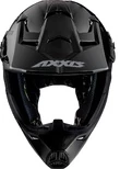 AXXIS MX803 Wolf Solid мотошлем кроссовый эндуро черный матовый (размер: m)